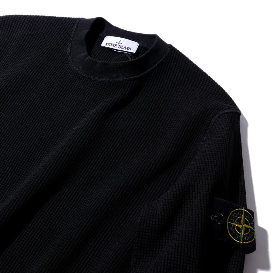 ストーンアイランド ワッフルフリース スウェットシャツ 6100056 STONE ISLAND ORGANIC COTTON WAFFLE FLEECE メンズ ブランド  2026SS 2026年春夏の画像