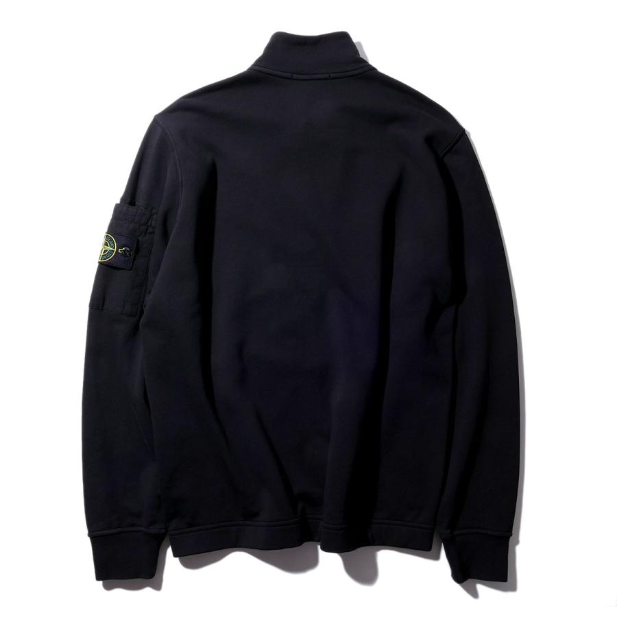 ストーンアイランド ユーティリティーポケット付きトラックジャケット 6100018 V0029ブラック STONE ISLAND スウェット  メンズ ブランド  2026SS 2026年春夏の画像