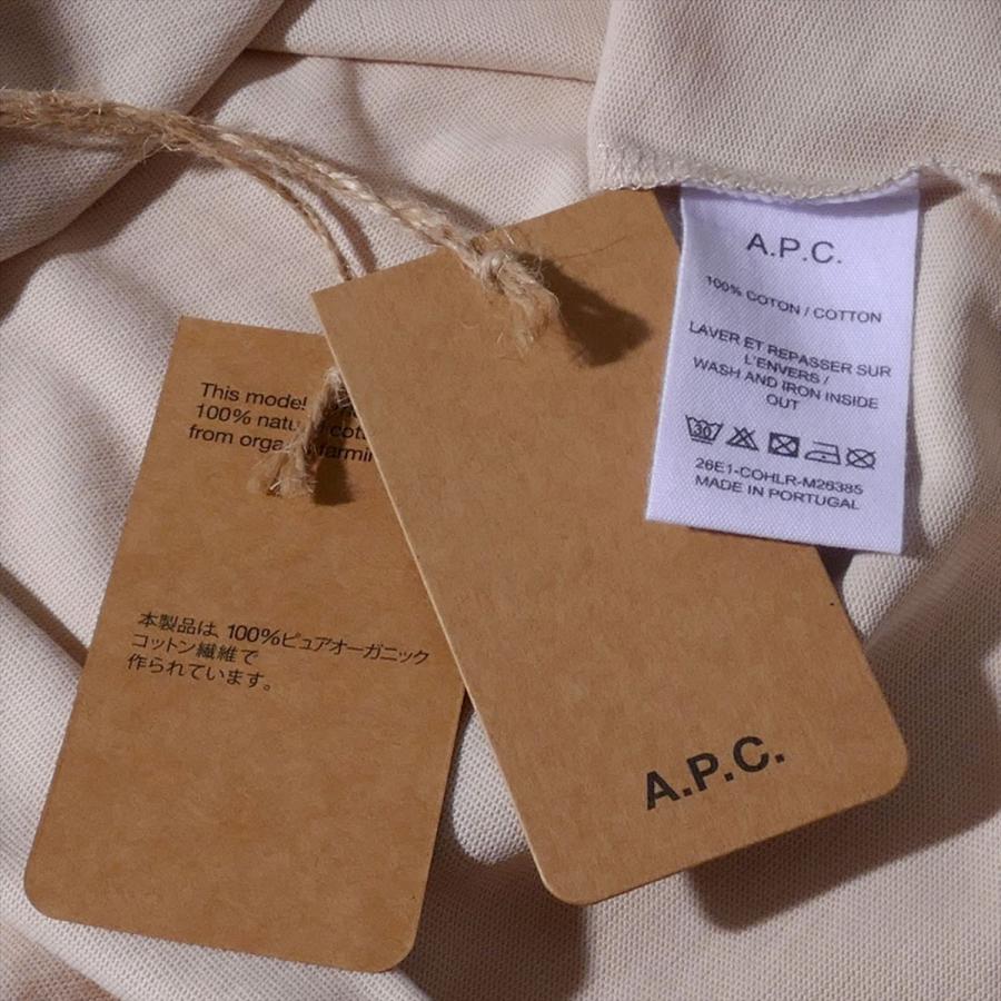 APC アーペーセー A.P.C. ルーズフィットTシャツ M26385 エクリュ メンズ レディース 半袖 ブランド 大きいサイズ 2026SS 2026年春夏の画像
