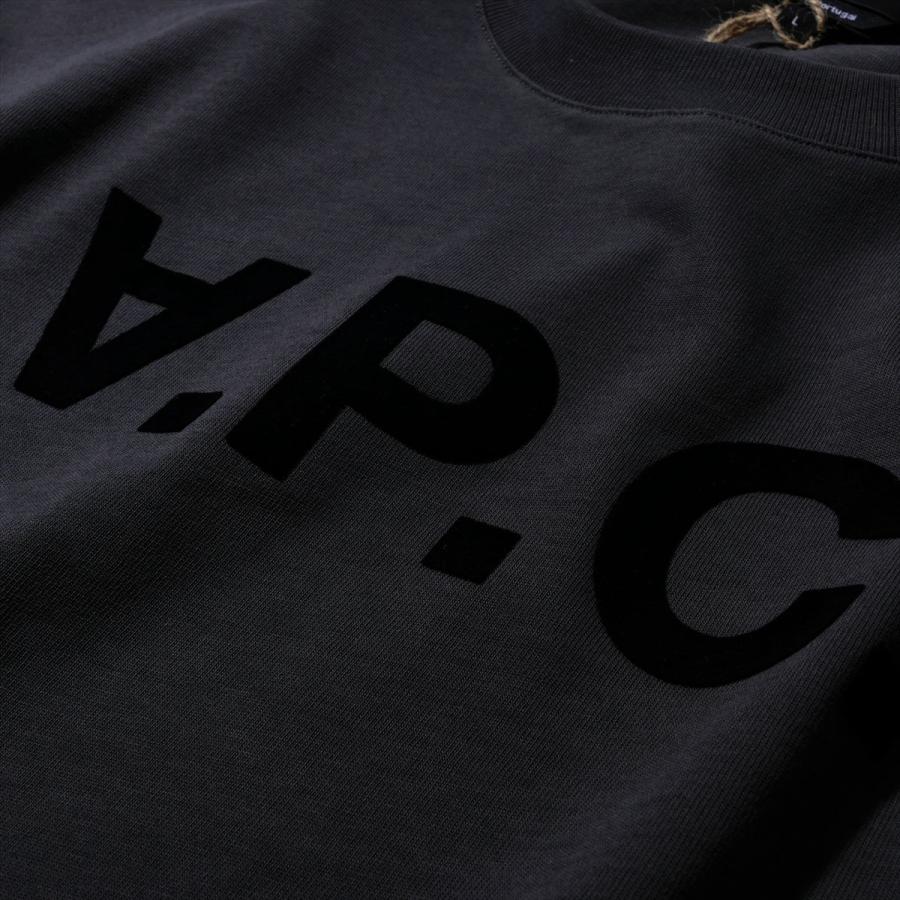 APC アーペーセー A.P.C. ルーズフィットTシャツ M26385 チャコールグレー メンズ レディース 半袖 ブランド 大きいサイズ 2026SS 2026年春夏の画像