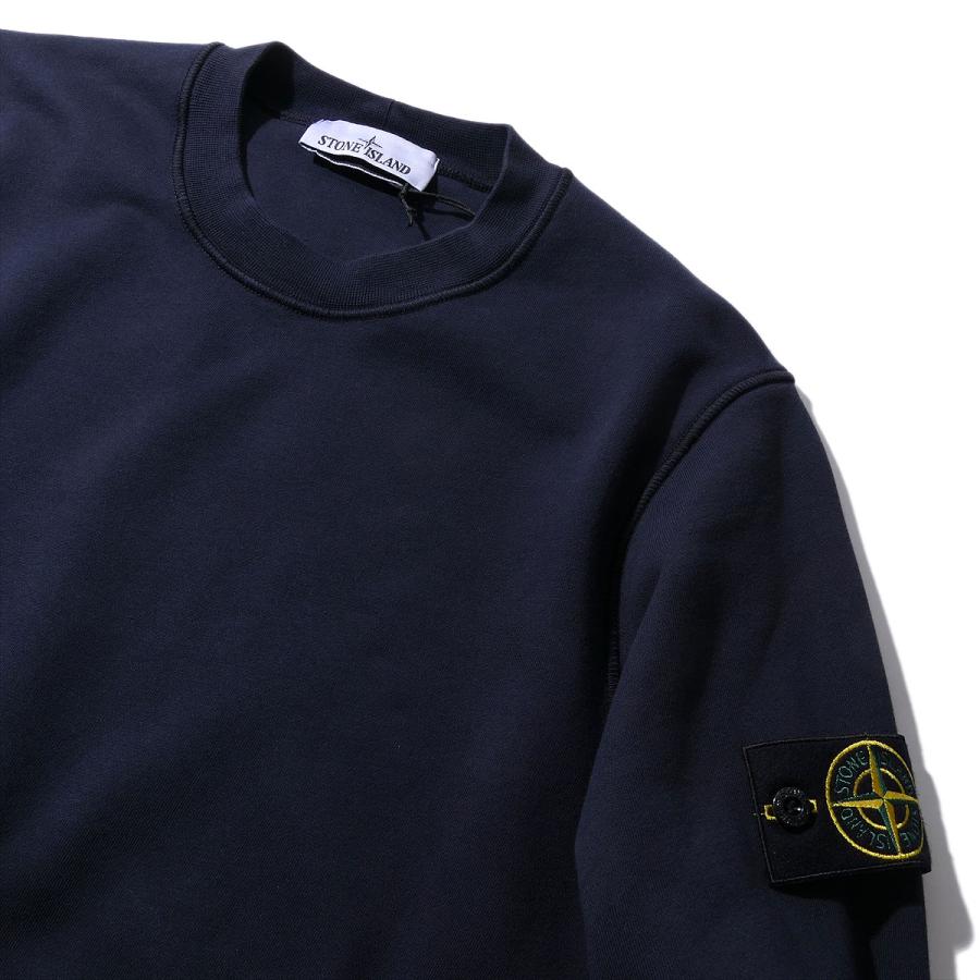 ストーンアイランド スウェットシャツ 6100060 V0020ネイビー STONE ISLAND スウェット ORGANIC COTTON FLEECE メンズ ブランド  2026SS 2026年春夏の画像
