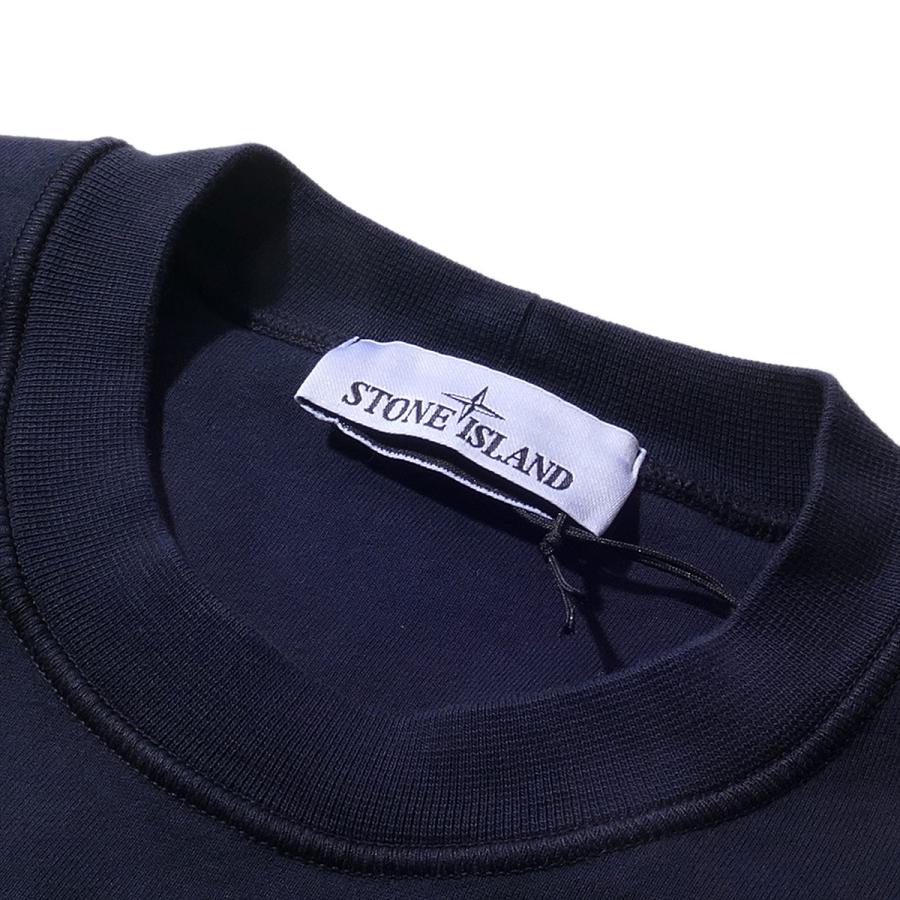 ストーンアイランド スウェットシャツ 6100060 V0020ネイビー STONE ISLAND スウェット ORGANIC COTTON FLEECE メンズ ブランド  2026SS 2026年春夏の画像