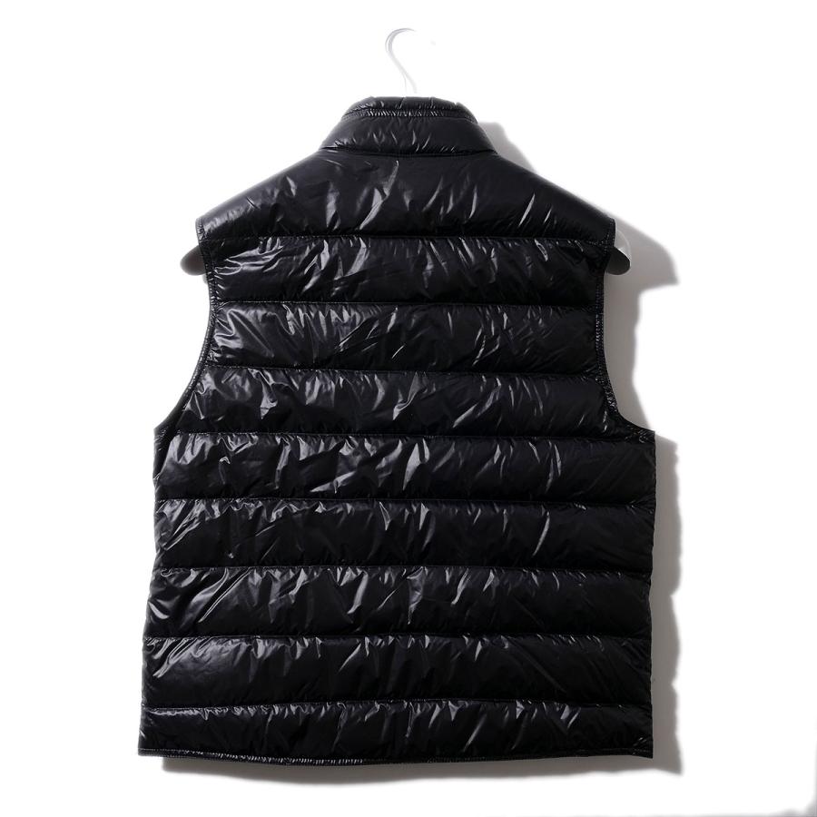 モンクレール ロングシーズン ダウンベスト ジレGUI 999 ブラック MONCLER メンズ ブランド 高級 大きいサイズ[030410]の画像