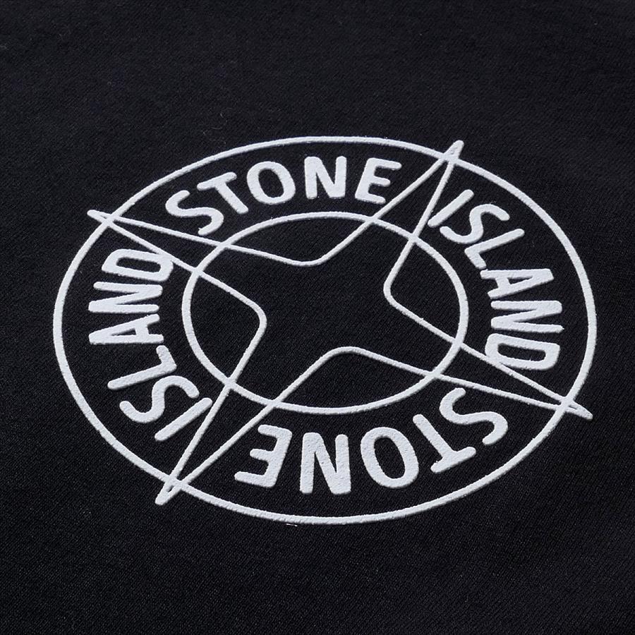 ストーンアイランド アウトラインコンパスTシャツ 2100001  V0029ブラック STONE ISLAND ORGANIC COTTON JERSEY メンズ ブランド 2026SS 2026年春夏の画像