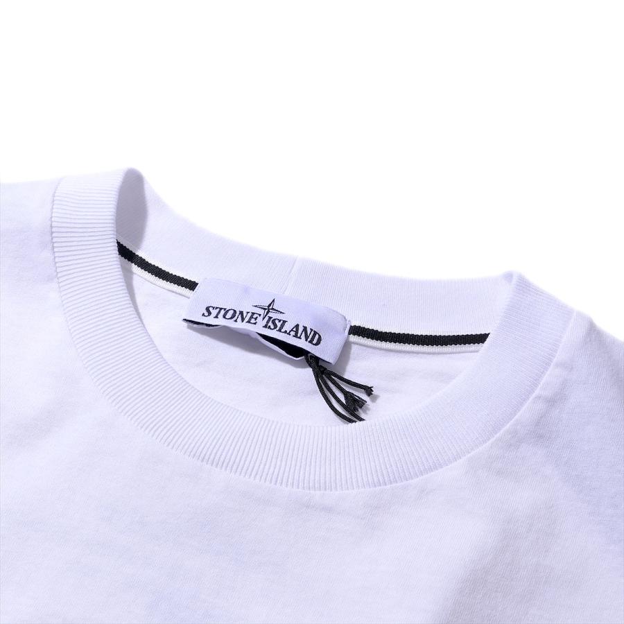 ストーンアイランド ARCHIVIOプリントTシャツ 2100023  S0091ホワイト STONE ISLAND メンズ ブランド 大きいサイズ 厚手 2026SS 2026年春夏の画像
