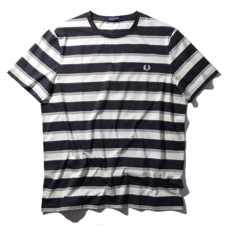 FRED PERRY（フレッドペリー） ファインストライプ Tシャツ M2409 FRED