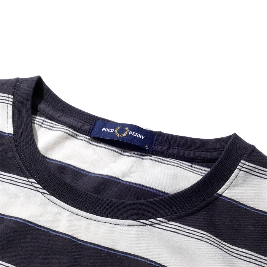 FRED PERRY（フレッドペリー） ファインストライプ Tシャツ M2409 FRED