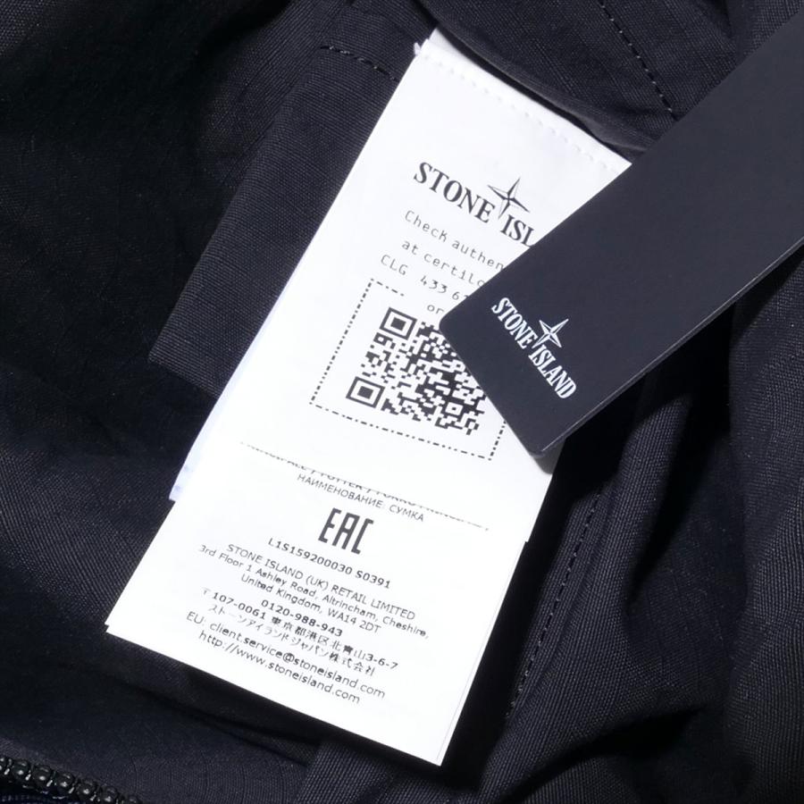 ストーンアイランド スリングバッグ  STONE ISLAND 9200030 V0020ネイビー NYLON PANAMA メンズ ブランド ボディバッグ 2026SS 2026年春夏の画像
