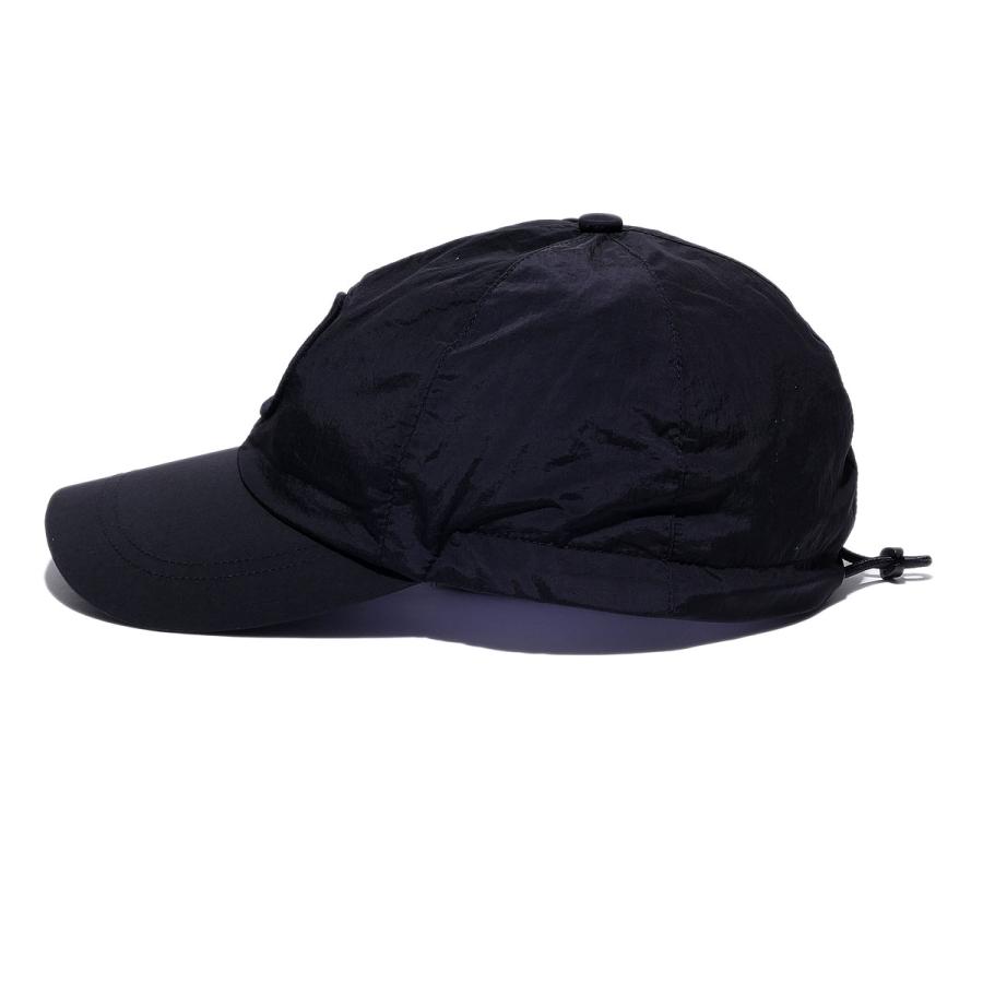 ストーンアイランド ベースボールキャップ 9100011 V0029 ブラック STONE ISLAND メンズ 帽子 NYLON METAL IN ECONYL ブランド 2026SS 2026年春夏の画像