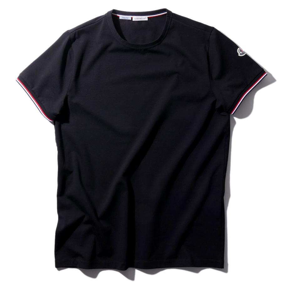 MONCLER（モンクレール） Tシャツ 8C71600 999ブラック メンズ 半袖