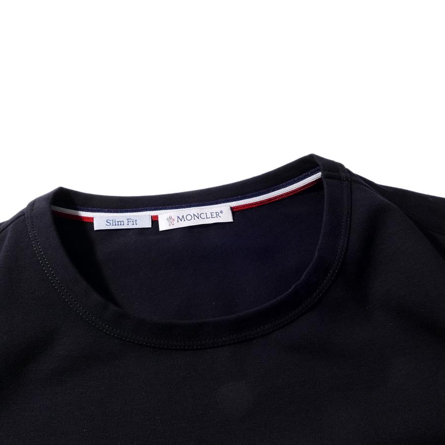MONCLER（モンクレール） Tシャツ 8C71600 999ブラック メンズ 半袖