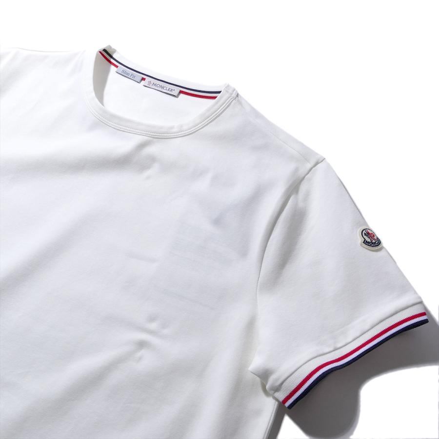 MONCLER（モンクレール） Tシャツ 8C71600 004オフホワイト メンズ