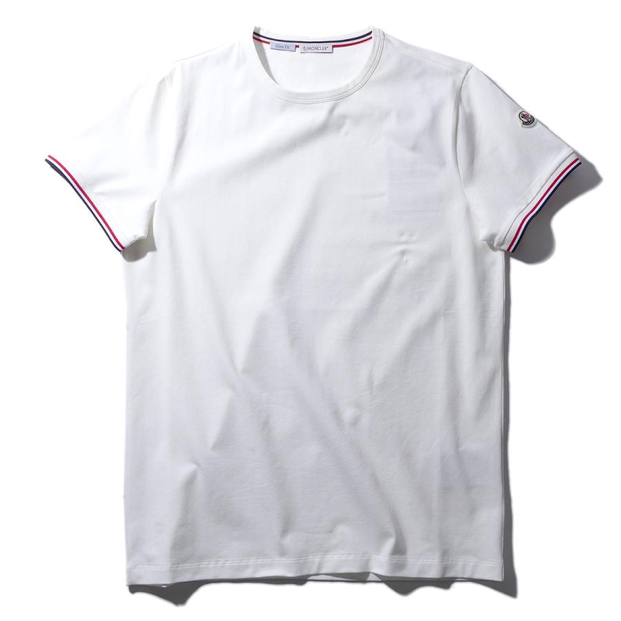 MONCLER（モンクレール） Tシャツ 8C71600 004オフホワイト メンズ