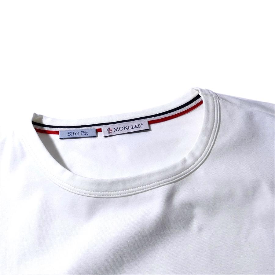 MONCLER（モンクレール） Tシャツ 8C71600 004オフホワイト メンズ