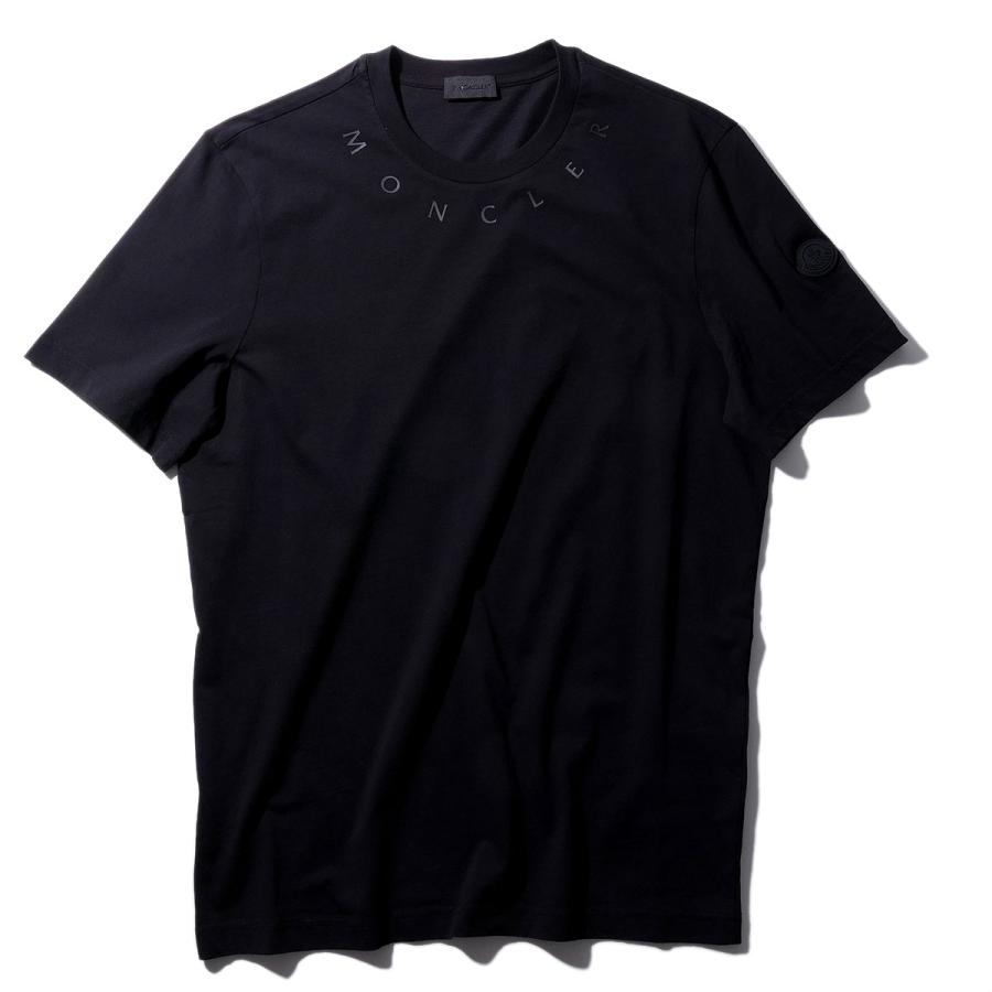 モンクレール Tシャツ 8C00017 999ブラック MONCLER メンズ 半袖  大きいサイズ ブランド ギフト 2026SS 2026年春夏の画像