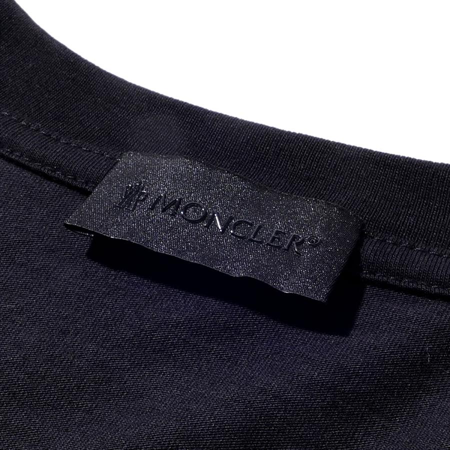 モンクレール Tシャツ 8C00017 999ブラック MONCLER メンズ 半袖  大きいサイズ ブランド ギフト 2026SS 2026年春夏の画像