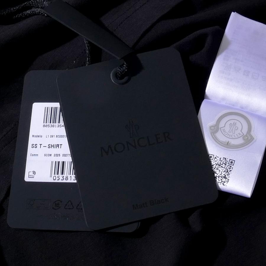 モンクレール Tシャツ 8C00017 999ブラック MONCLER メンズ 半袖  大きいサイズ ブランド ギフト 2026SS 2026年春夏の画像
