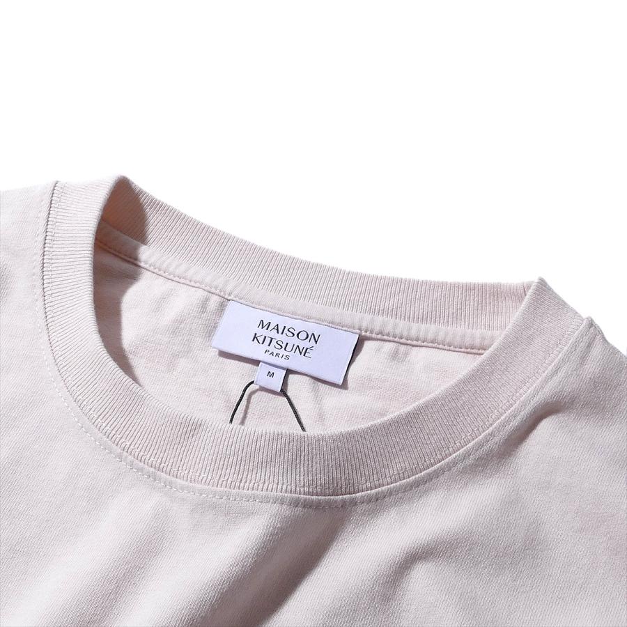 MAISON KITSUNÉ ラベンダー Tシャツ M　新品未使用 MAISON KITSUNE（メゾン キツネ） フォックスヘッド コンフォート T