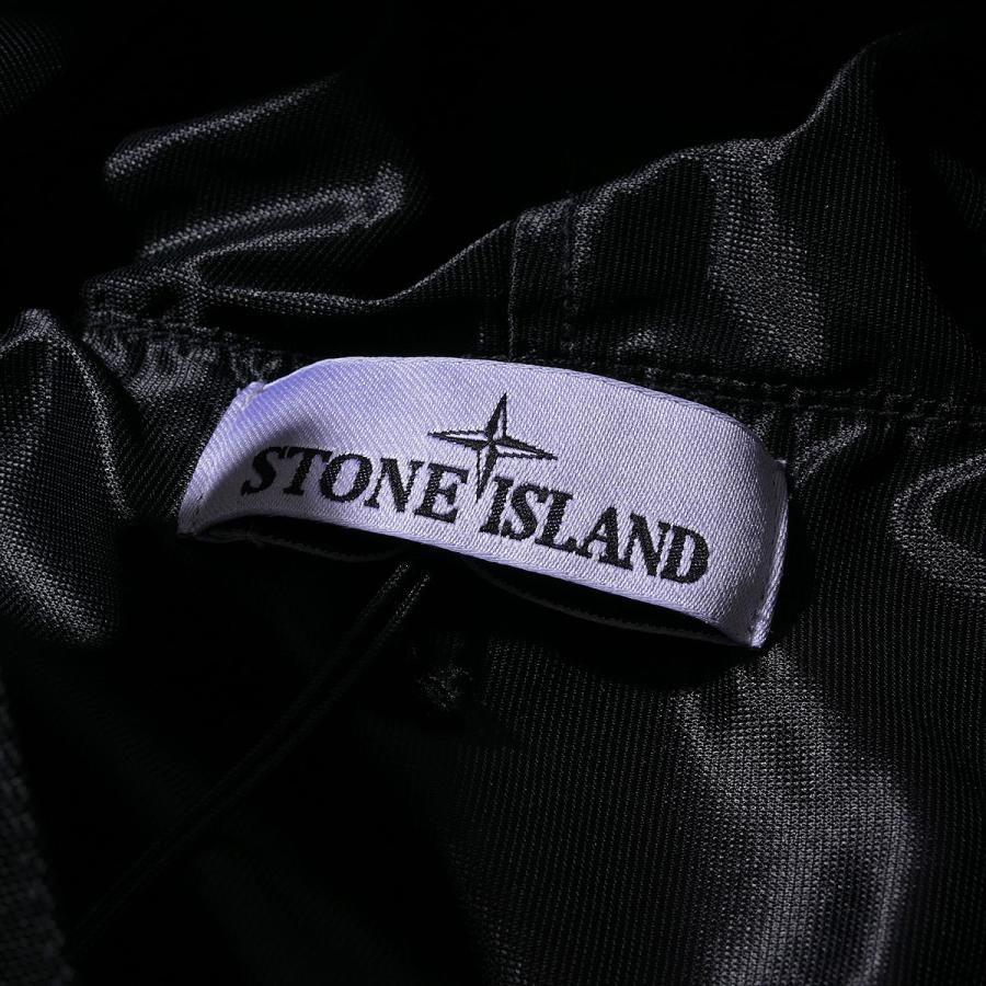 ストーンアイランド STONE ISLAND フーデッドジャケット 4100001 V0029ブラック CRINKLE REPS R-NY ブルゾン メンズ ブランド 2026SS 2026年春夏の画像