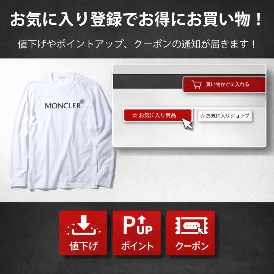 MONCLER（モンクレール） ポロシャツ 8A00030 999ブラック メンズ ハイ