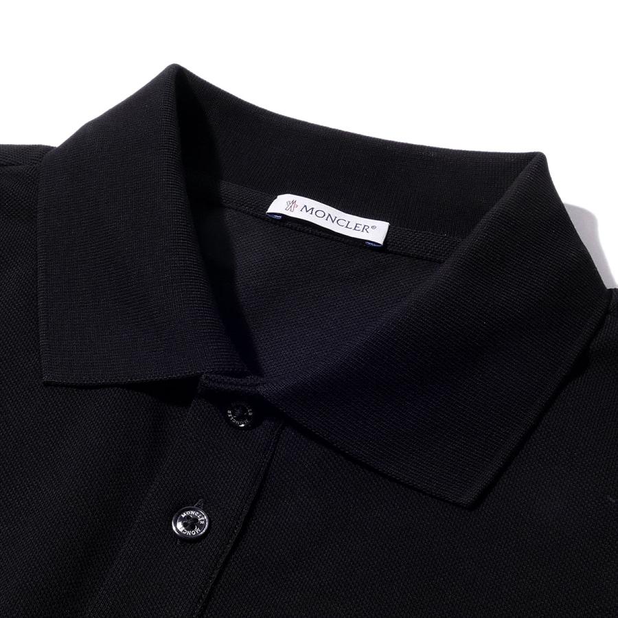 MONCLER（モンクレール） ポロシャツ 8A00030 999ブラック メンズ ハイ