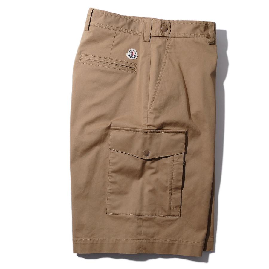 モンクレール カーゴショートパンツ 2B00004 248カーキベージュ MONCLER バミューダ ショーツ ブランド メンズ  短パン 2026SS 2026年春夏の画像
