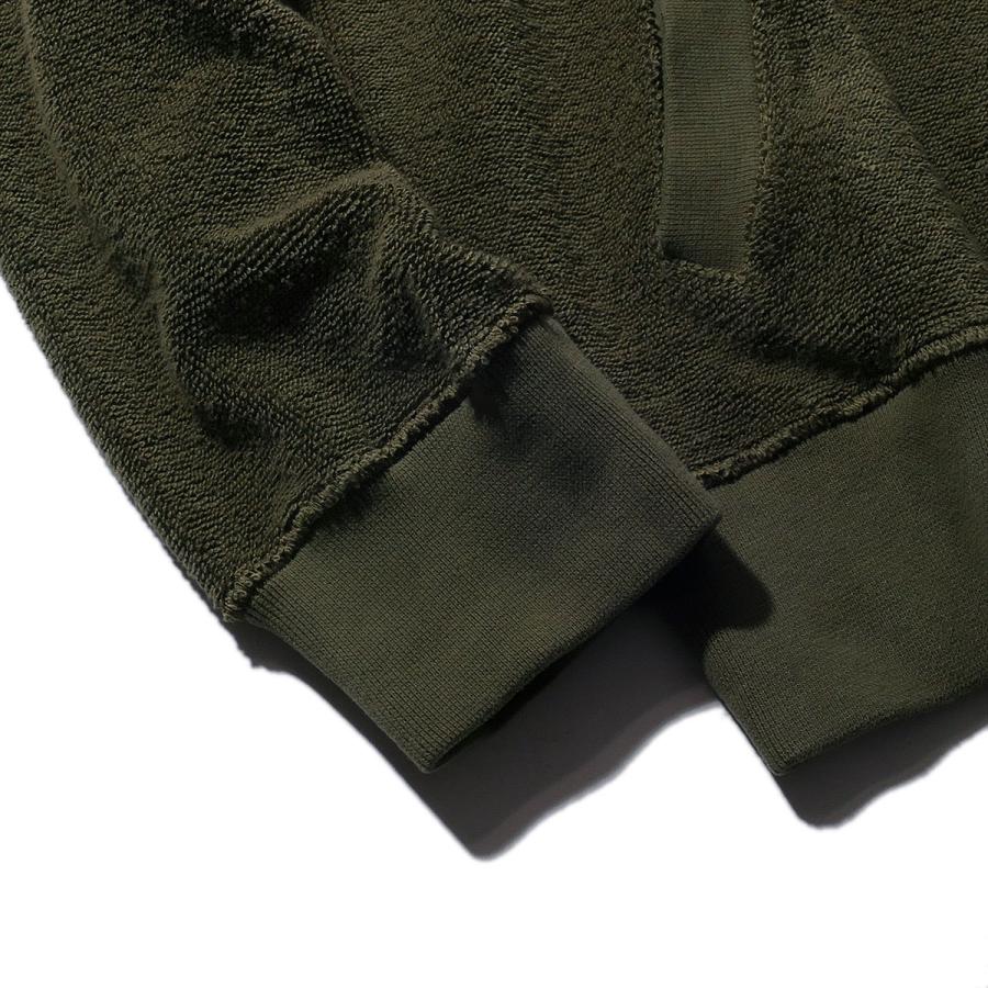 ストーンアイランド カーディガン 6100020 V005Gミリタリーグリーン STONE ISLAND スウェット ORGANIC COTTON FLEECE メンズ ブランド  2026SS 2026年春夏の画像
