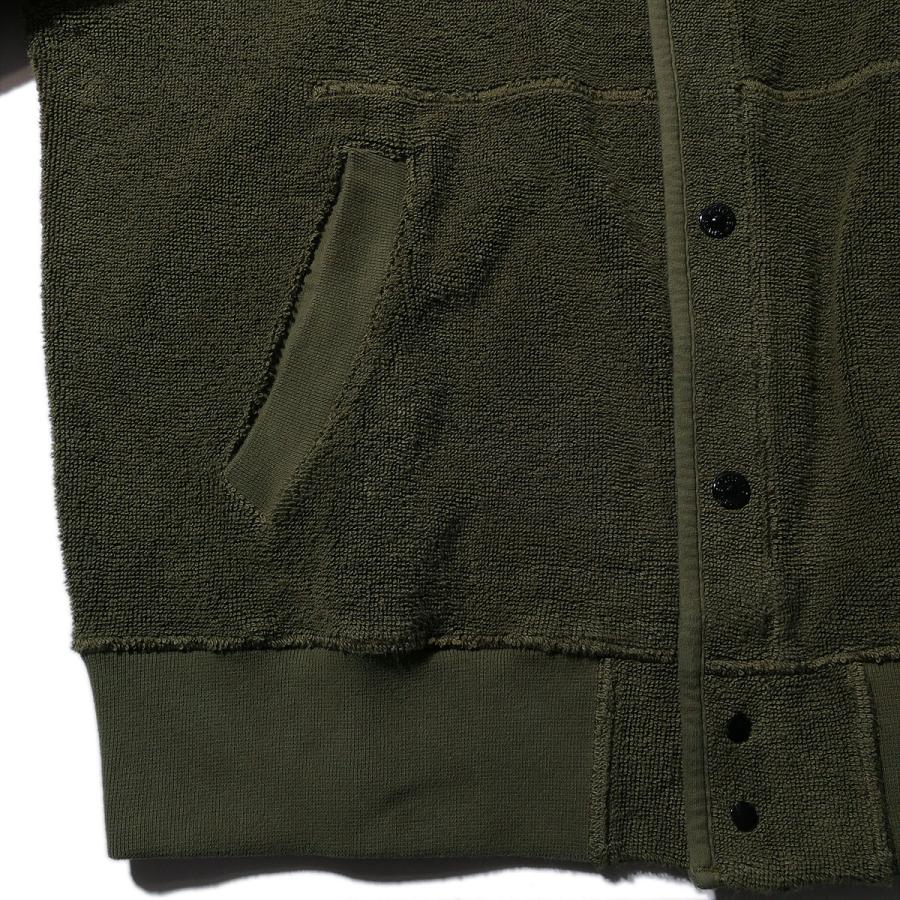 ストーンアイランド カーディガン 6100020 V005Gミリタリーグリーン STONE ISLAND スウェット ORGANIC COTTON FLEECE メンズ ブランド  2026SS 2026年春夏の画像