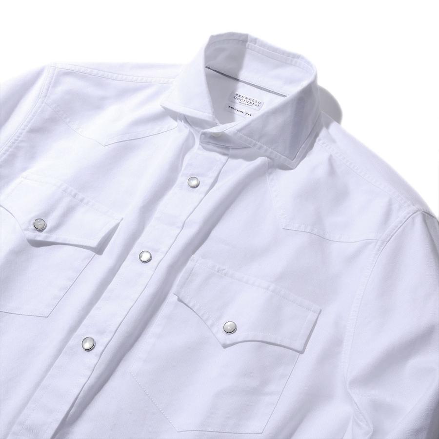 BRUNELLO CUCINELLI ブルネロクチネリ　シャツ　イタリア製 BRUNELLO CUCINELLI（ブルネロクチネリ） シャツ MS6734008_TS673_C001