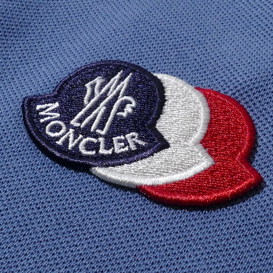 MONCLER（モンクレール） ポロシャツ 8A00030 714ライトブルー メンズ
