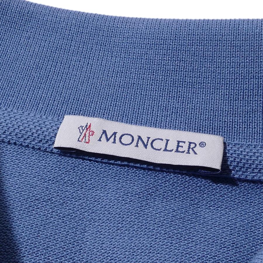 MONCLER（モンクレール） ポロシャツ 8A00030 714ライトブルー メンズ
