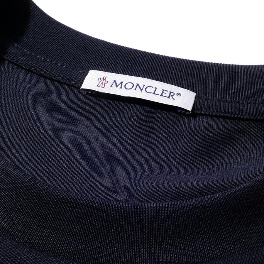 MONCLER（モンクレール） Tシャツ 8C00071 778ネイビー メンズ ハイ