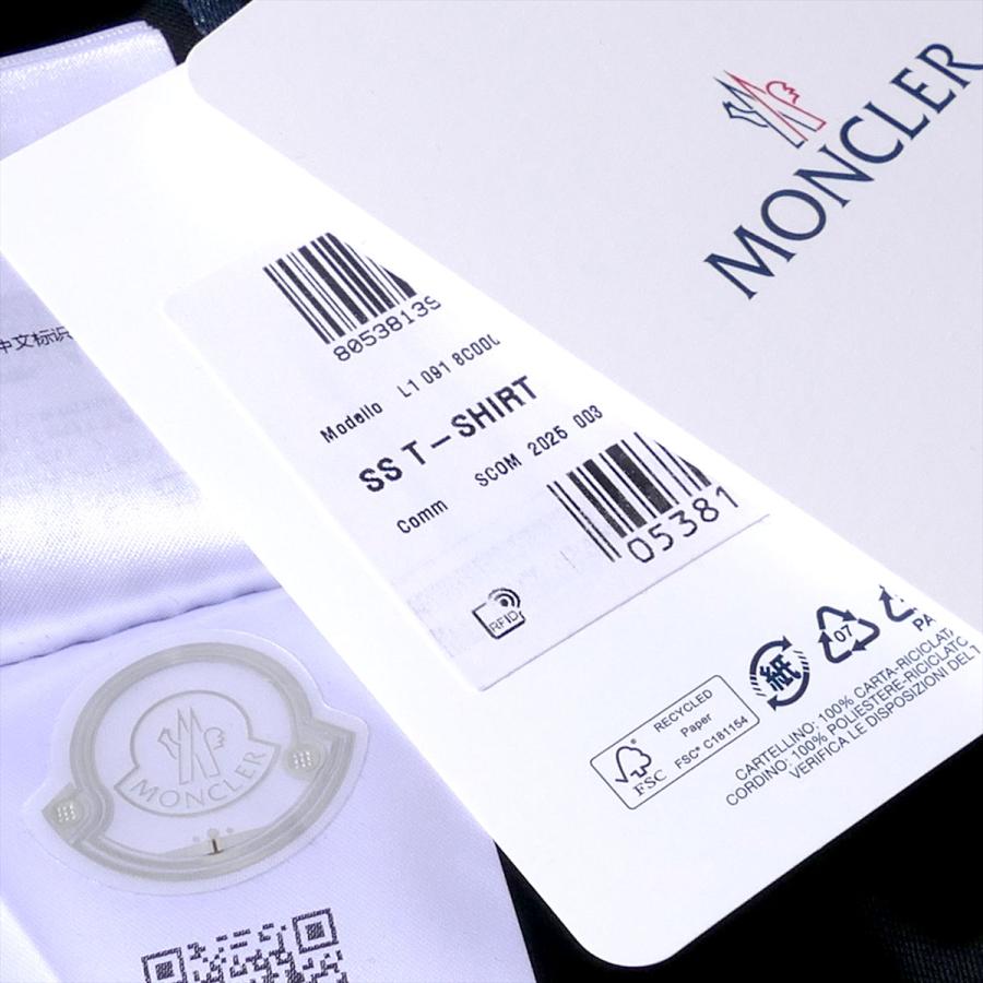 MONCLER（モンクレール） Tシャツ 8C00071 778ネイビー メンズ ハイ