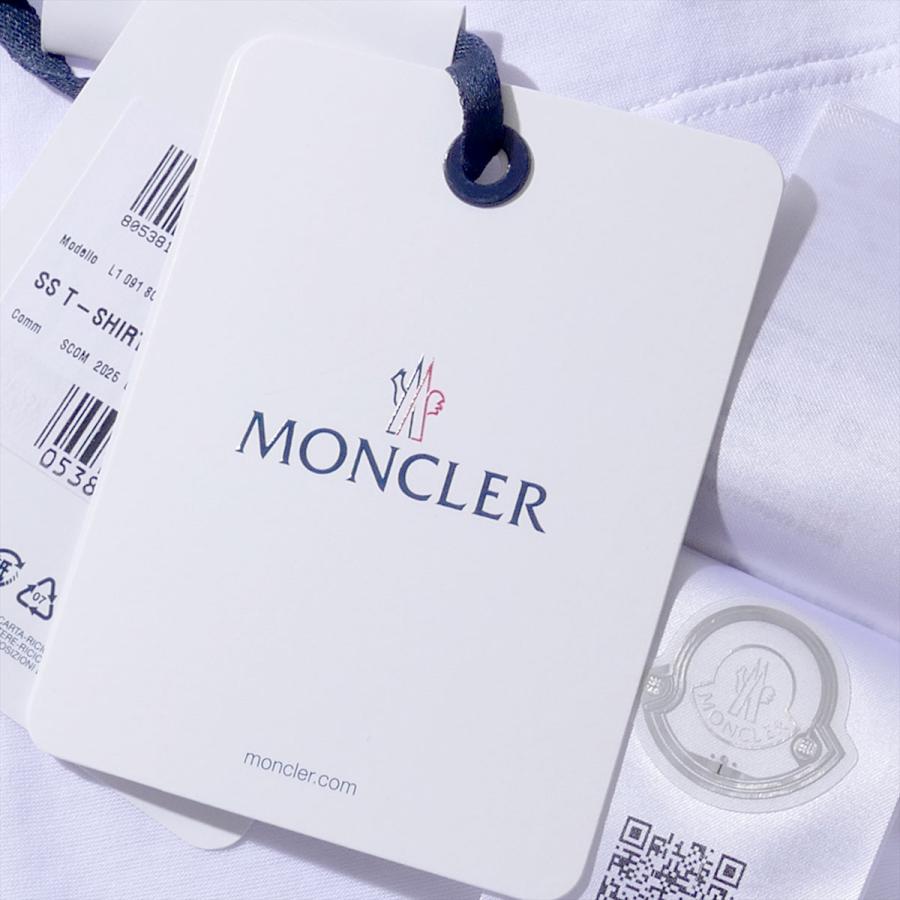 MONCLER（モンクレール） ダブルロゴTシャツ 8C00068 001ホワイト