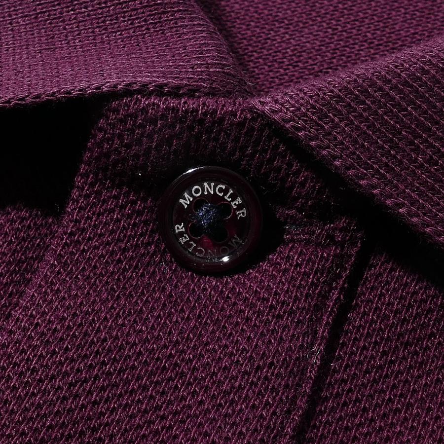 MONCLER（モンクレール） 鹿の子 ポロシャツ8A70300 499ボルドー 半袖