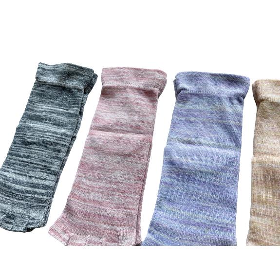 5本指ソックス レディース セット かわいい 指先カット くるぶし 表糸綿100％ 22-25cm 3足セット（色はお任せ） A11 |  | 12