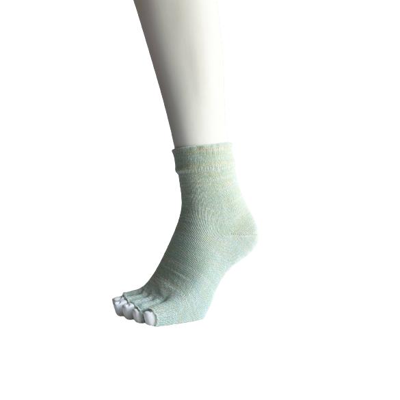 5本指ソックス レディース セット かわいい 指先カット くるぶし 表糸綿100％ 22-25cm 3足セット（色はお任せ） A11 |  | 07