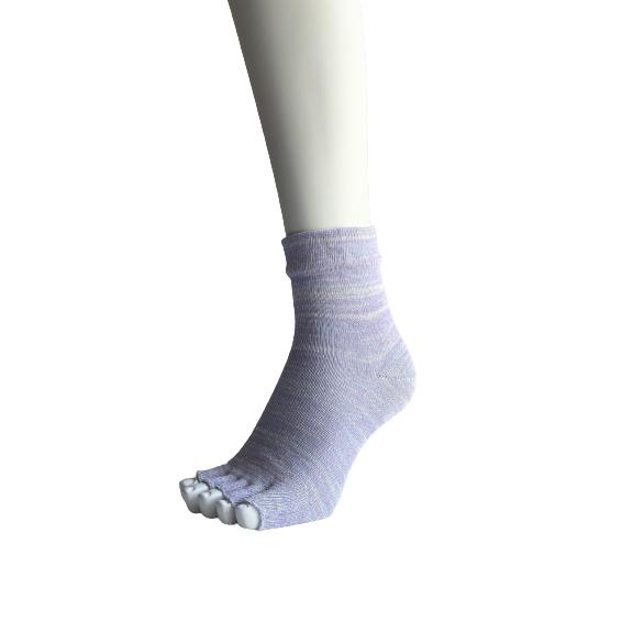 5本指ソックス レディース セット かわいい 指先カット くるぶし 表糸綿100％ 22-25cm 3足セット（色はお任せ） A11 |  | 08