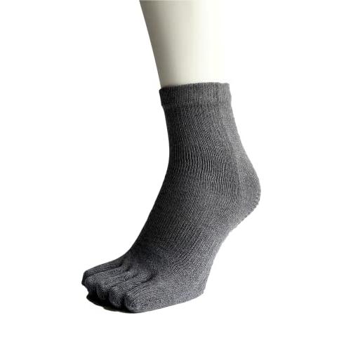 5本指ソックス レディース 滑り止め付 無地 綿混 5本指 靴下 足裏 すべり止め付 22-25cm 3足セット（色はお任せ） A20 |  | 03