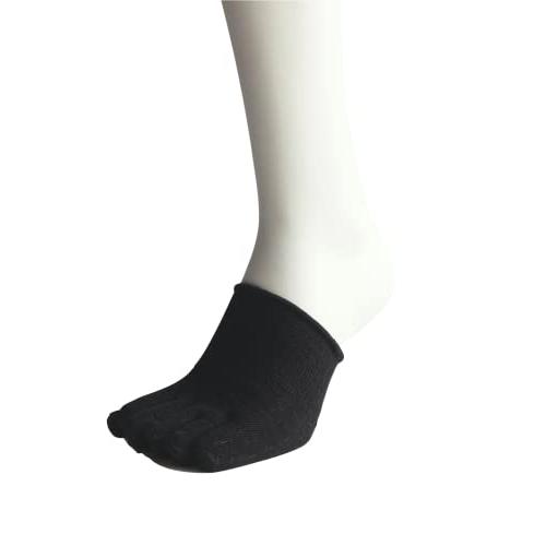 5本指ソックス つま先 足指カバー レディース メンズ シルク混 抗菌防臭 ハーフソックス つま先 5本指靴下 3足組（色はお任せ）A28 |  | 02