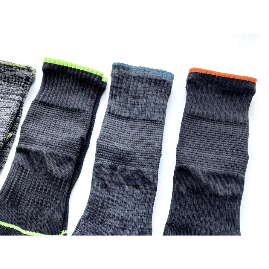 スポーツソックス 5本指ソックス メンズ セット ハーフ丈 5本指靴下 ショート丈 足底サポート 3足セット（色はお任せ） A99 |  | 03