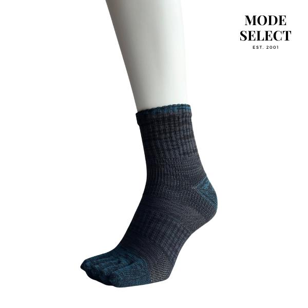 スポーツソックス 5本指ソックス メンズ セット ハーフ丈 5本指靴下 ショート丈 足底サポート 3足セット（色はお任せ） A99 |  | 06