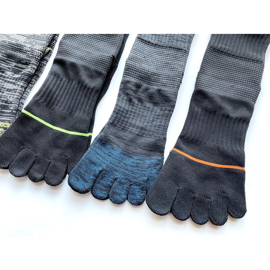 スポーツソックス 5本指ソックス メンズ セット ハーフ丈 5本指靴下 ショート丈 足底サポート 3足セット（色はお任せ） A99 |  | 09