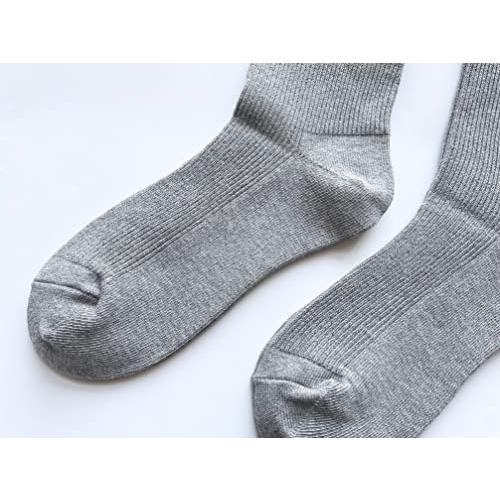 靴下 レディース 日本製 口ゴムなし ゆったり靴下 足元らくらく 介護 22-24cm 2足組（グレー） C02 |  | 03