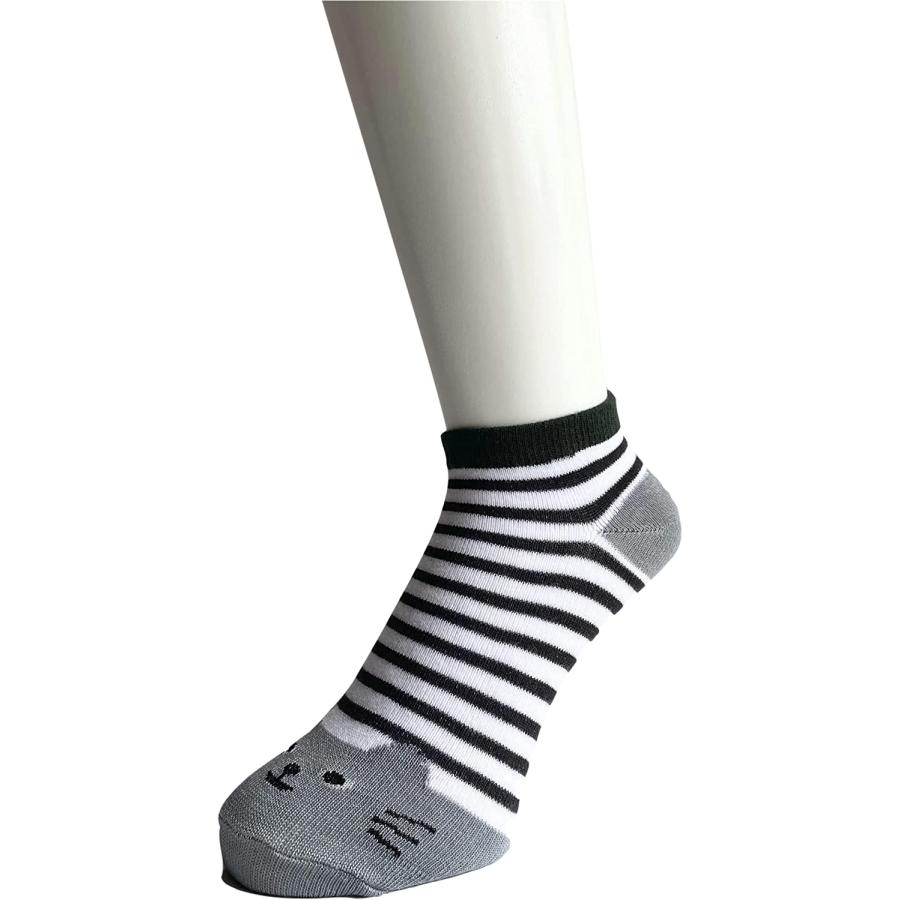 靴下 レディース セット くるぶし ソックス 薄手 綿 スニーカーソックス かわいい 動物柄 23-25cm 10足セット（柄お任せ）C12 |  | 01