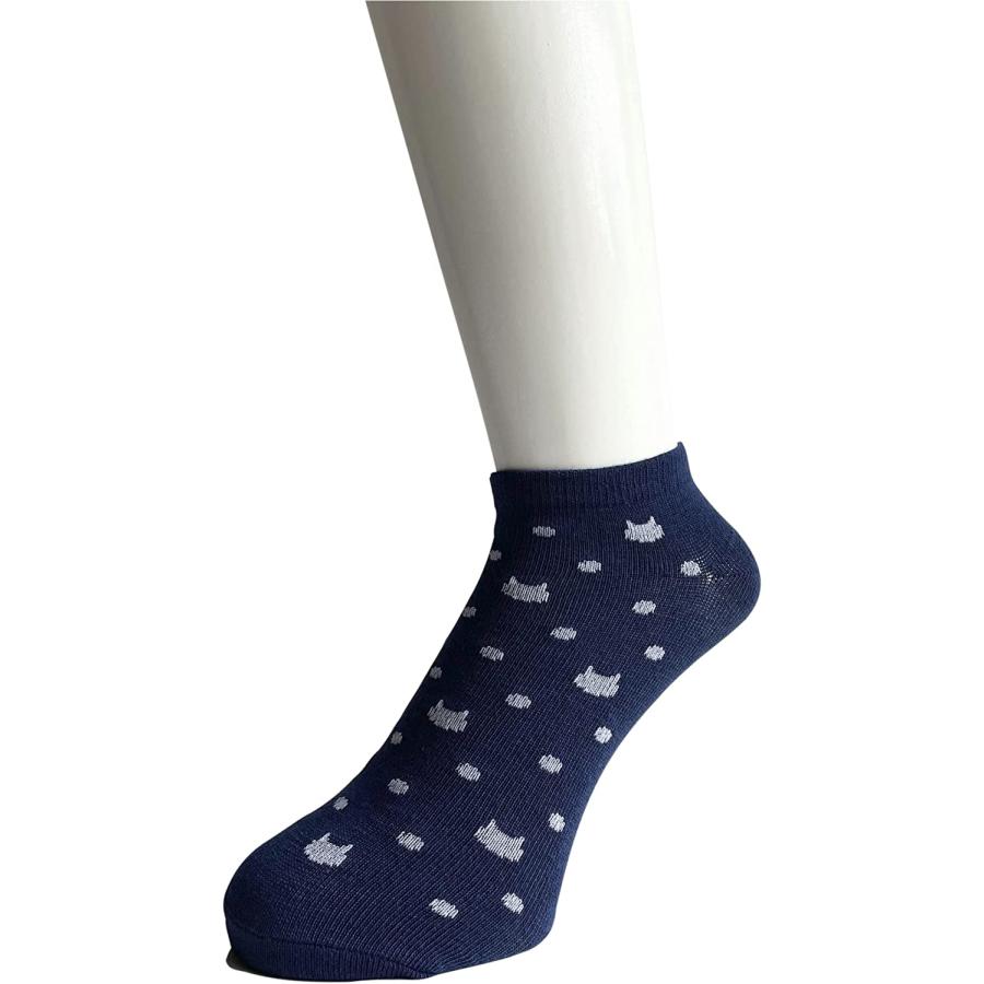 靴下 レディース セット くるぶし ソックス 薄手 綿 スニーカーソックス かわいい 動物柄 23-25cm 10足セット（柄お任せ）C12 |  | 06