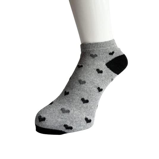 靴下 レディース スニーカーソックス  セット 綿混 モノトーン柄  くるぶし丈 23-25cm お買得7足組（柄はお任せ） C31 |  | 03