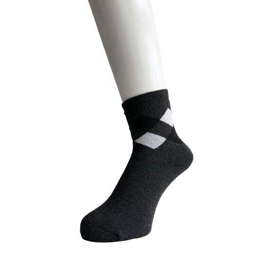 ソックス レディース 秋冬 あったか 靴下 婦人 モノトーン パイルソックス 厚手 綿混 23-25cm 4足組(色はお任せ) C32 |  | 01