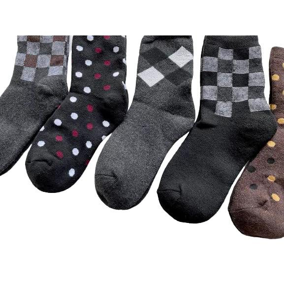 ソックス レディース 秋冬 あったか 靴下 婦人 モノトーン パイルソックス 厚手 綿混 23-25cm 4足組(色はお任せ) C32 |  | 05