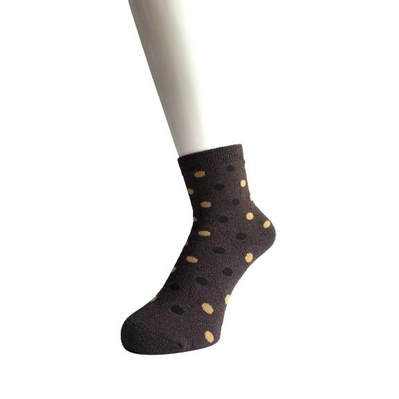 ソックス レディース 秋冬 あったか 靴下 婦人 モノトーン パイルソックス 厚手 綿混 23-25cm 4足組(色はお任せ) C32 |  | 07